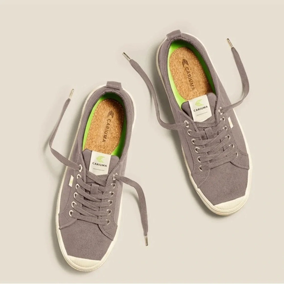 Unisex Cariuma OCA low mystic gray in canvas Men’s 8.5 Women’s 10 - Picture 1 of 14